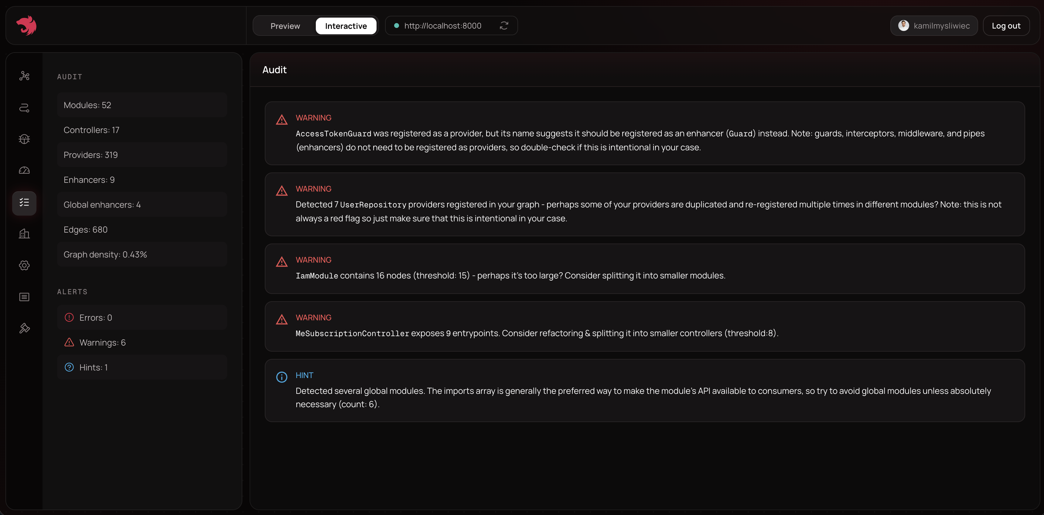 Devtools | NestJS - A progressive Node.js framework